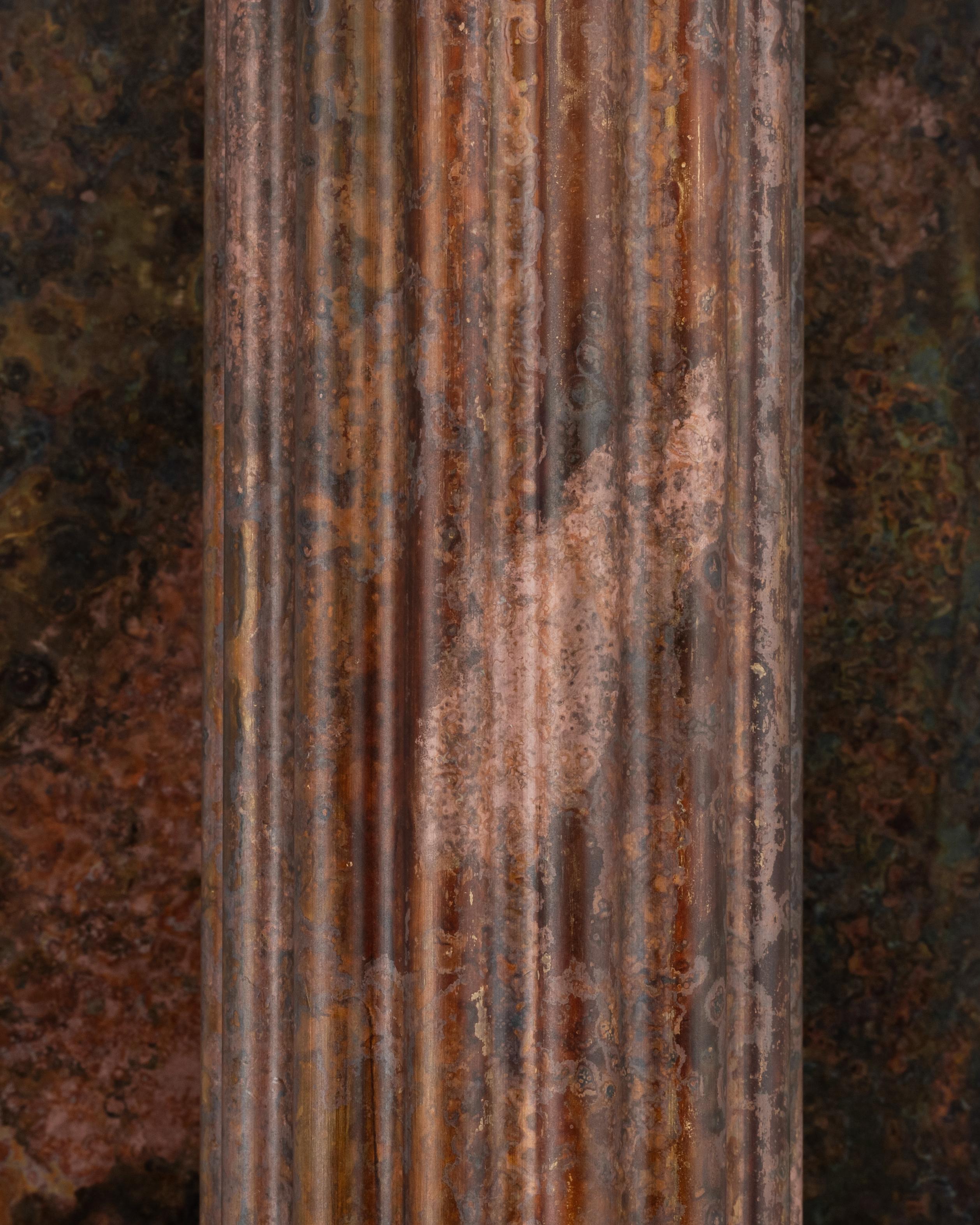 Laiton Applique murale Vesta Large en vente