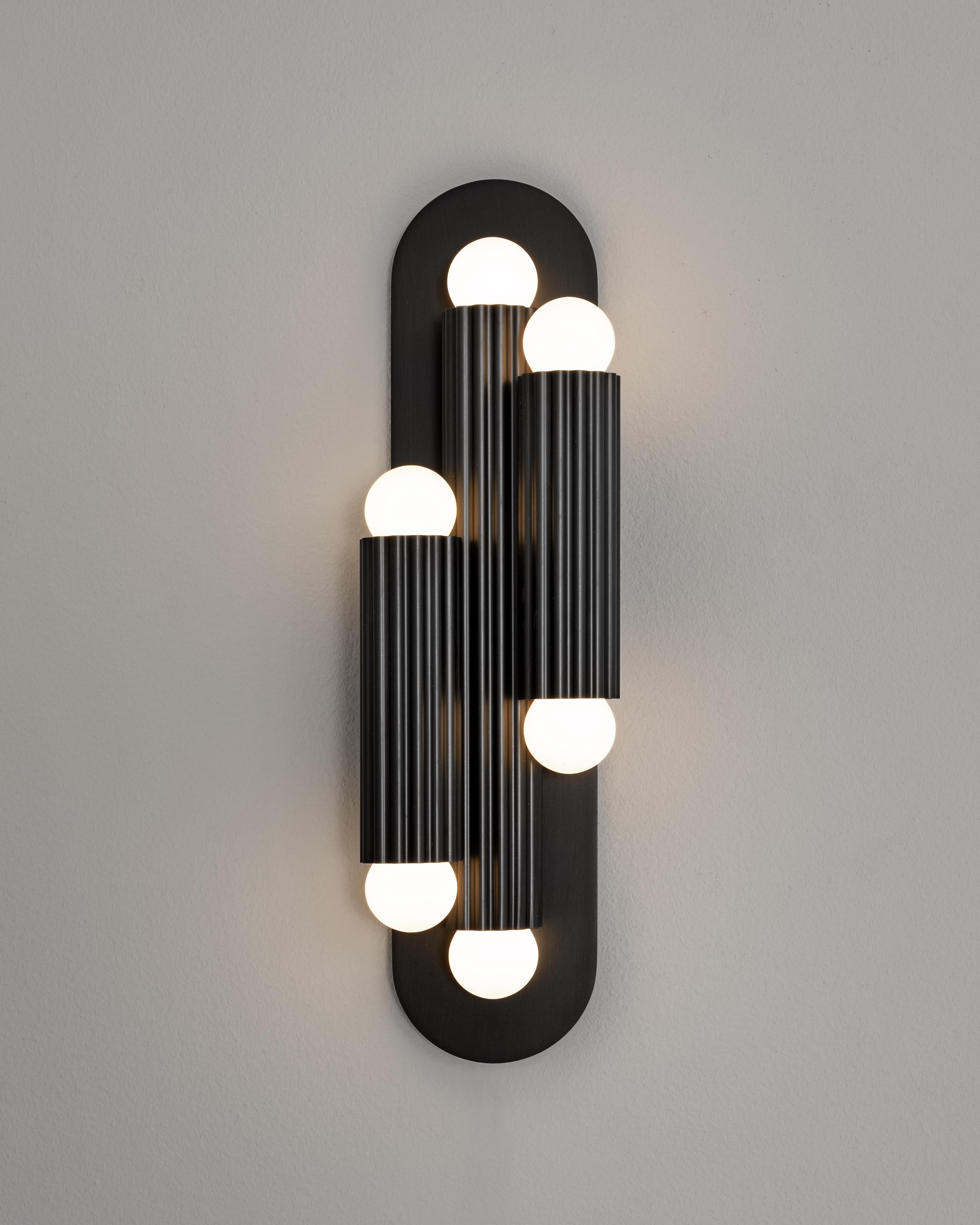 Industriel Applique murale Vesta Triple 2 en vente