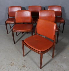 Vestervig Eriksen, Set of Six Dining Chairs