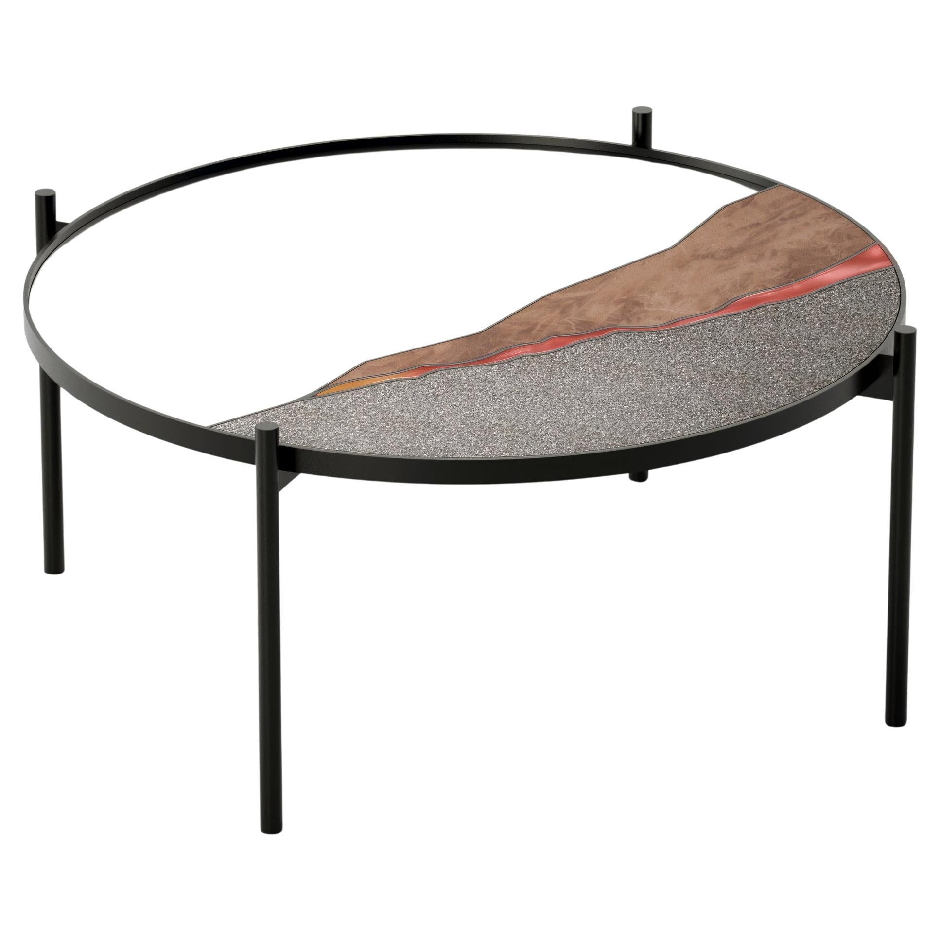 Grande table basse du Vésuve par Atlas Project