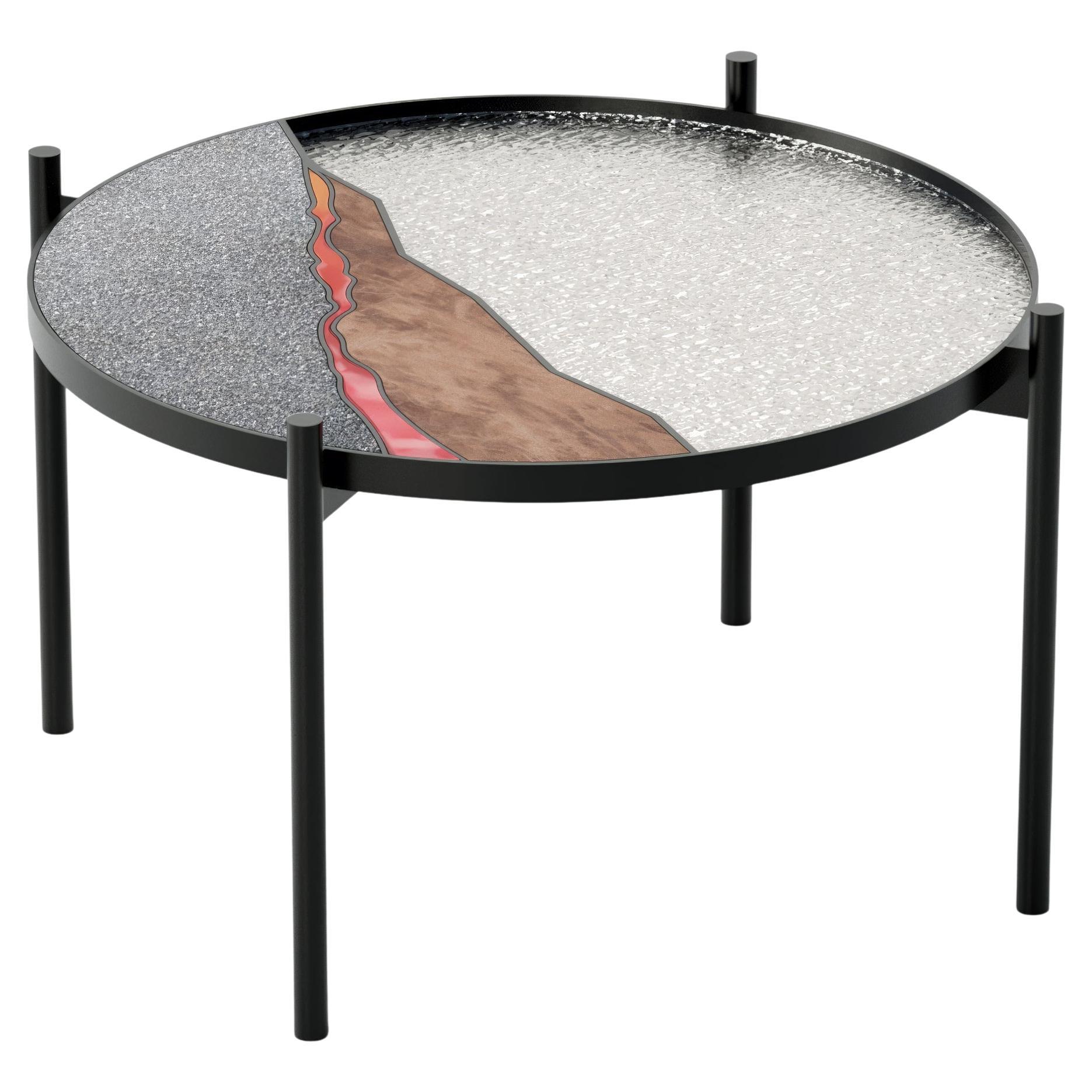 Petite table basse du Vésuve par Atlas Project