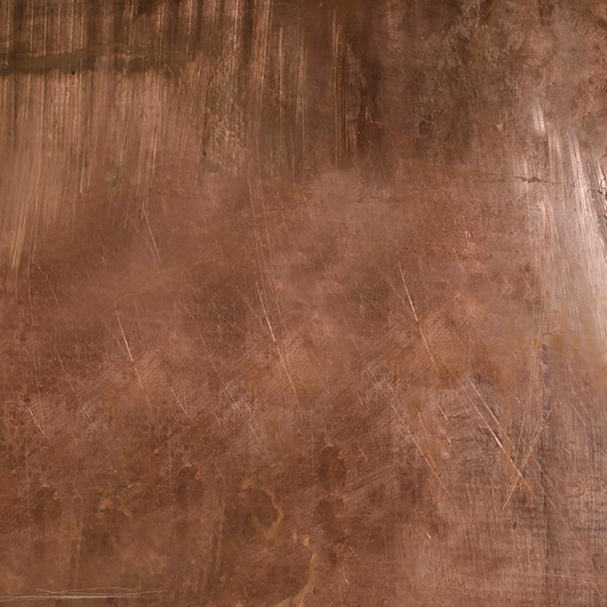 Vesuvius 100 Wandspiegel Kupfer, Lavastein-Glas Fusion von Atlasproject im Zustand „Neu“ im Angebot in Manocalzati, Avellino