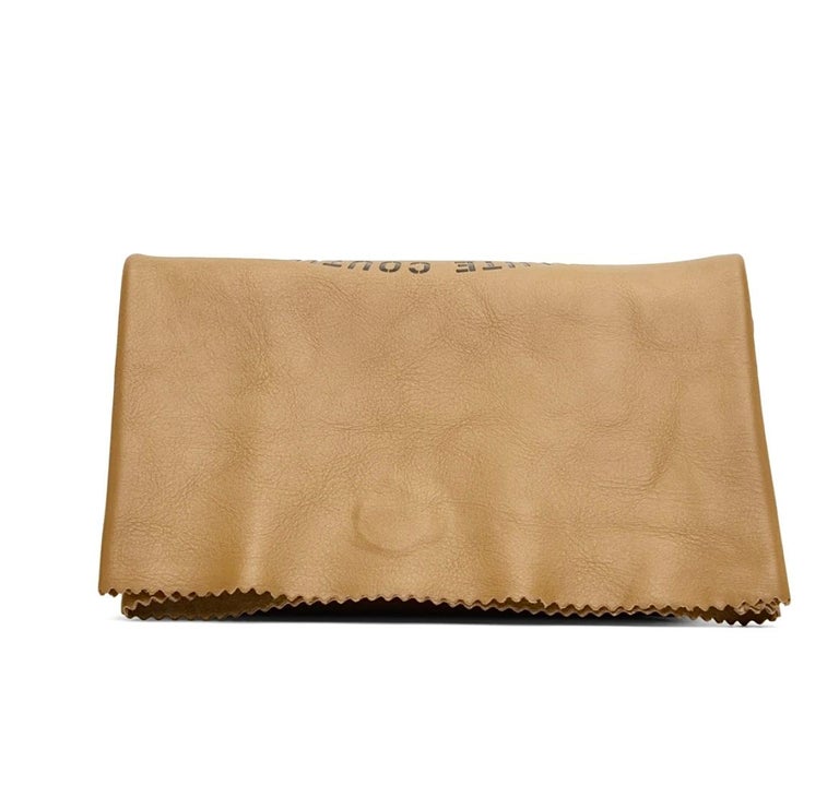 Post-Modern Vetement Couture Limited Edition Calfskin Paperbag Clutch Messenger Bag, 2019 For Sale