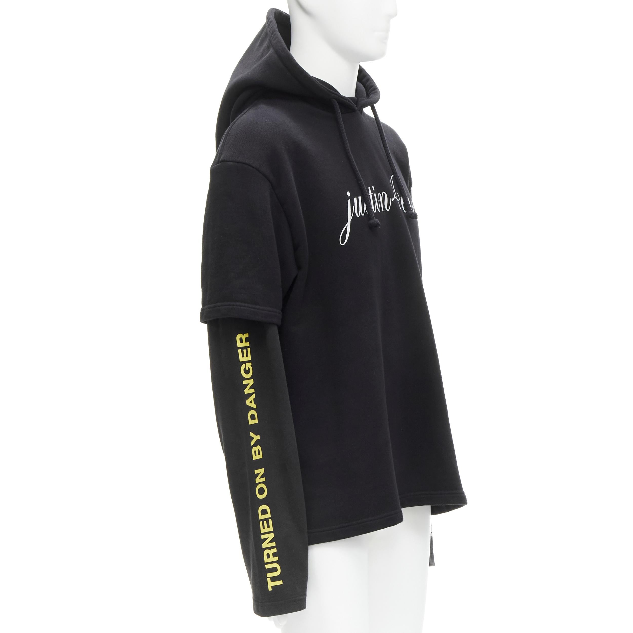 vetements justin4ever hoodie