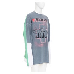 VETEMENTS 2018 Runway Its OK Im A Ninja Trompe Loeil long sleeve tshirt S