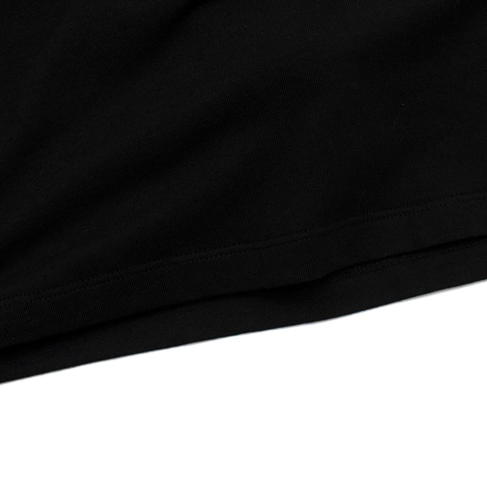 Vetements Black Cotton blend Turtleneck Cut-out Top - Size M For Sale 1