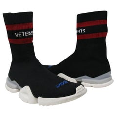 Vetements Schwarze Reebok Socken Extrem seltene Herren Turnschuhe