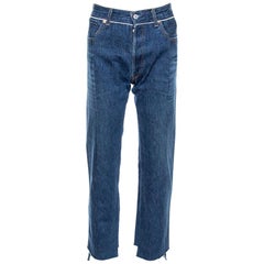 Vetements Blue Denim Reworked Push Up Jeans S