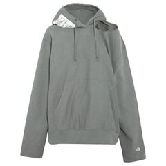 Vetements + Champion Cutout Cotton-Blend Jersey Hoodie