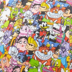 VETEMENTS DEMNA 2020 Camisa Allover Monster Camisa oversize estampado multicolor S