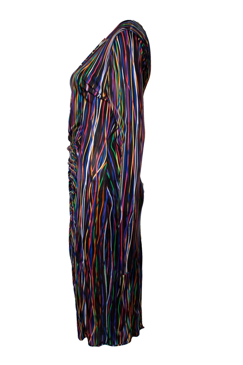 Black Vetements, Dynasty wire wrap dress For Sale