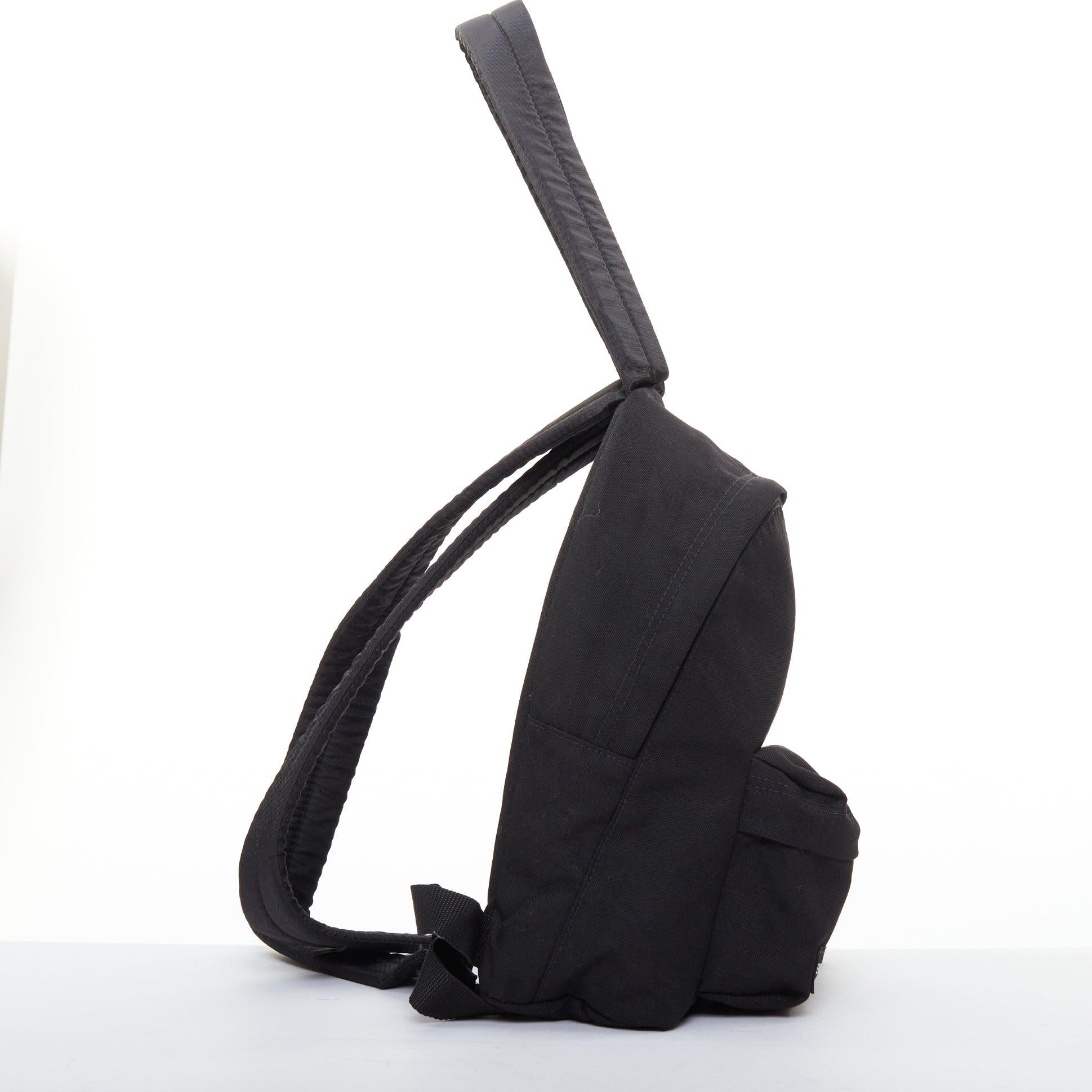 Noir VETEMENTS EASTPAK 2017 sac à dos mini-sac à bandoulière avec logos noirs en vente