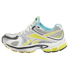 Vetements Sneakers Lace Up in Fabrice e Pelle Multicolore Taglia 36