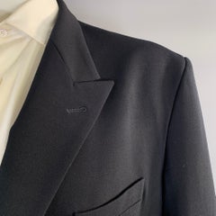 VETEMENTS Primavera/Verano 2019. Chaqueta deportiva oversize de mezcla de lana, color negro, talla L