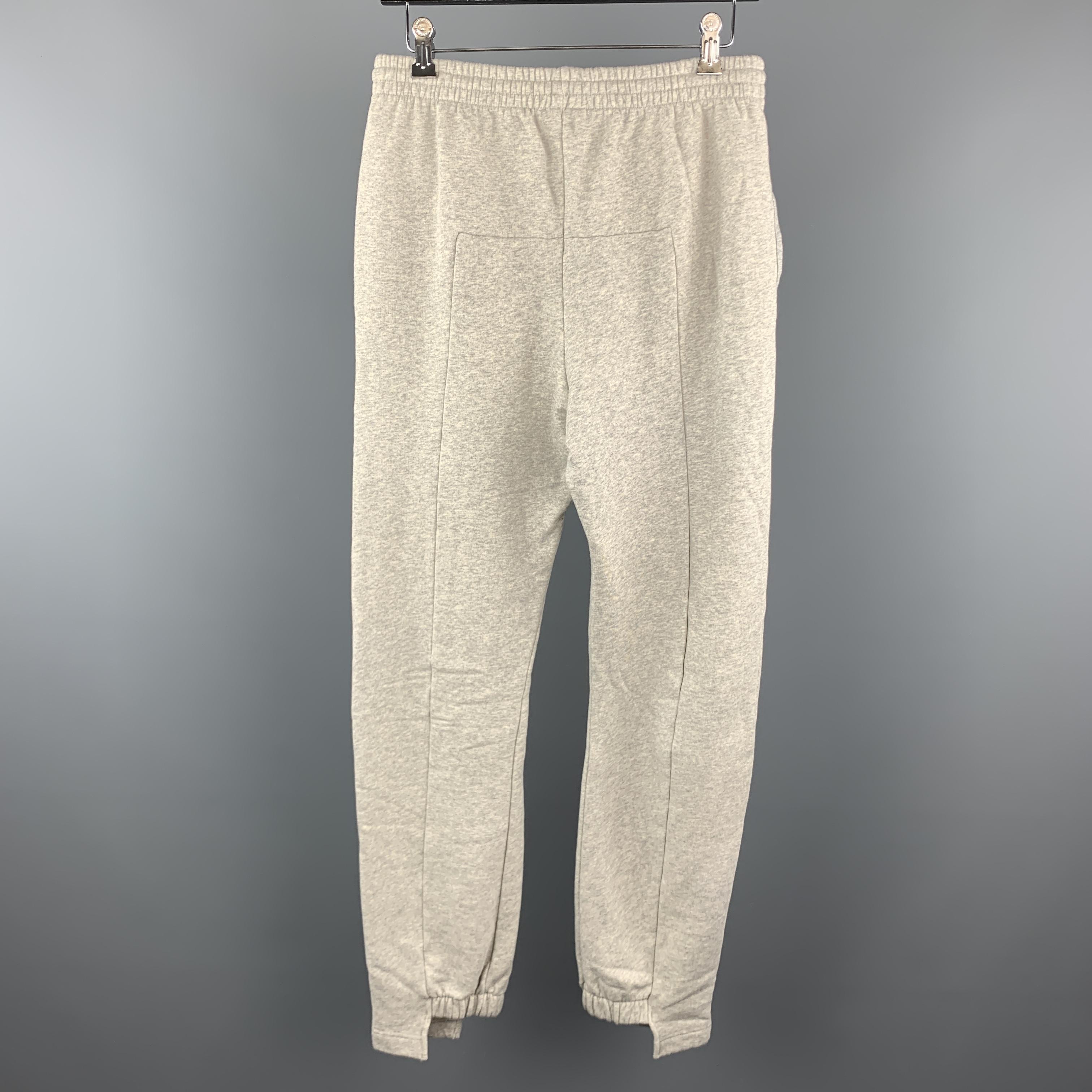 light gray sweatpants