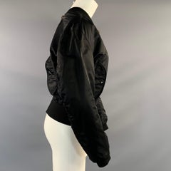 Chaqueta bomber de poliamida negra de VETEMENTS, talla S