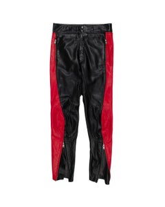 Vetements SS2016 Leather Biker Pants