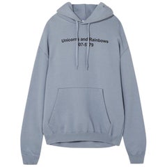Vetements Unicorn Print Oversized Hoodie