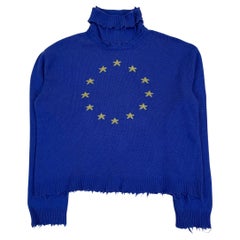 Vetements Vagabond "Europe" Oversized Turtleneck Sweater