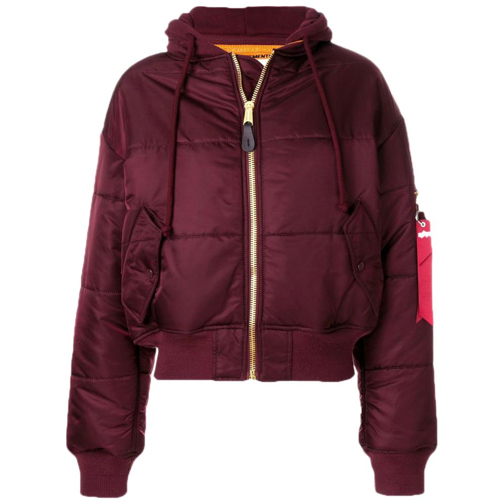 Vetements X Alpha Industries Beidseitig beschnittene Bomberjacke