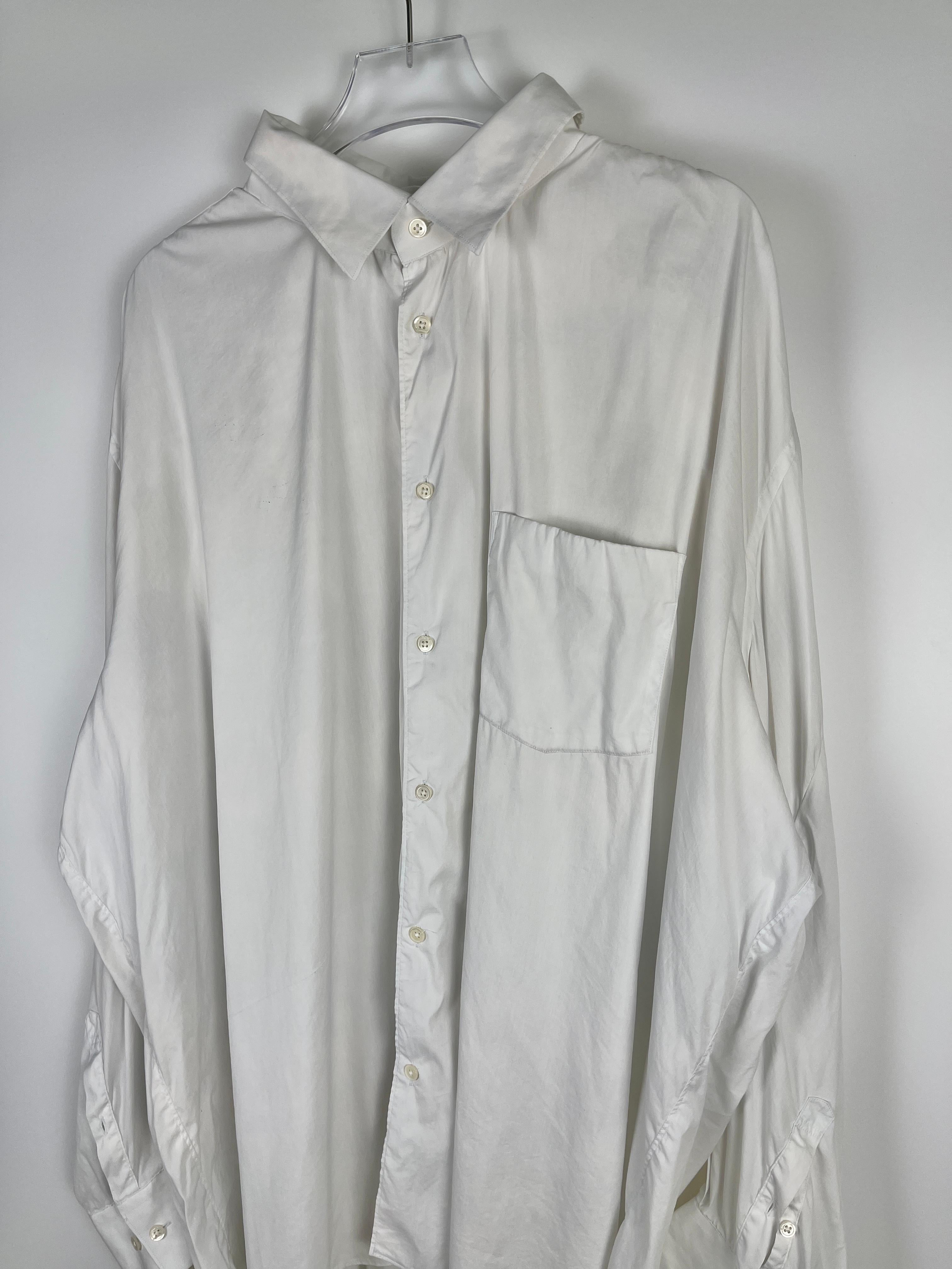 Vetements x Comme des Garcons SHIRT Basic Oversized Shirt In Good Condition For Sale In Seattle, WA