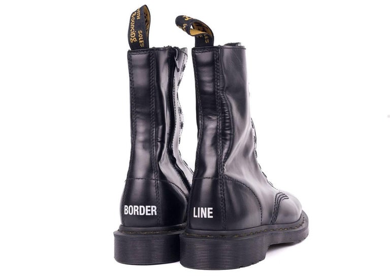 Vetements X Dr. Martens Black Leather Limited Edition Boots at 1stDibs | vetements  dr martens, vetements x dr martens, dr martens vetements