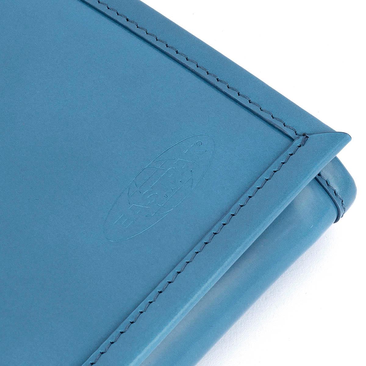 VETEMENTS x EASTPAK blue leather 2017 CHAIN Clutch Bag For Sale 4