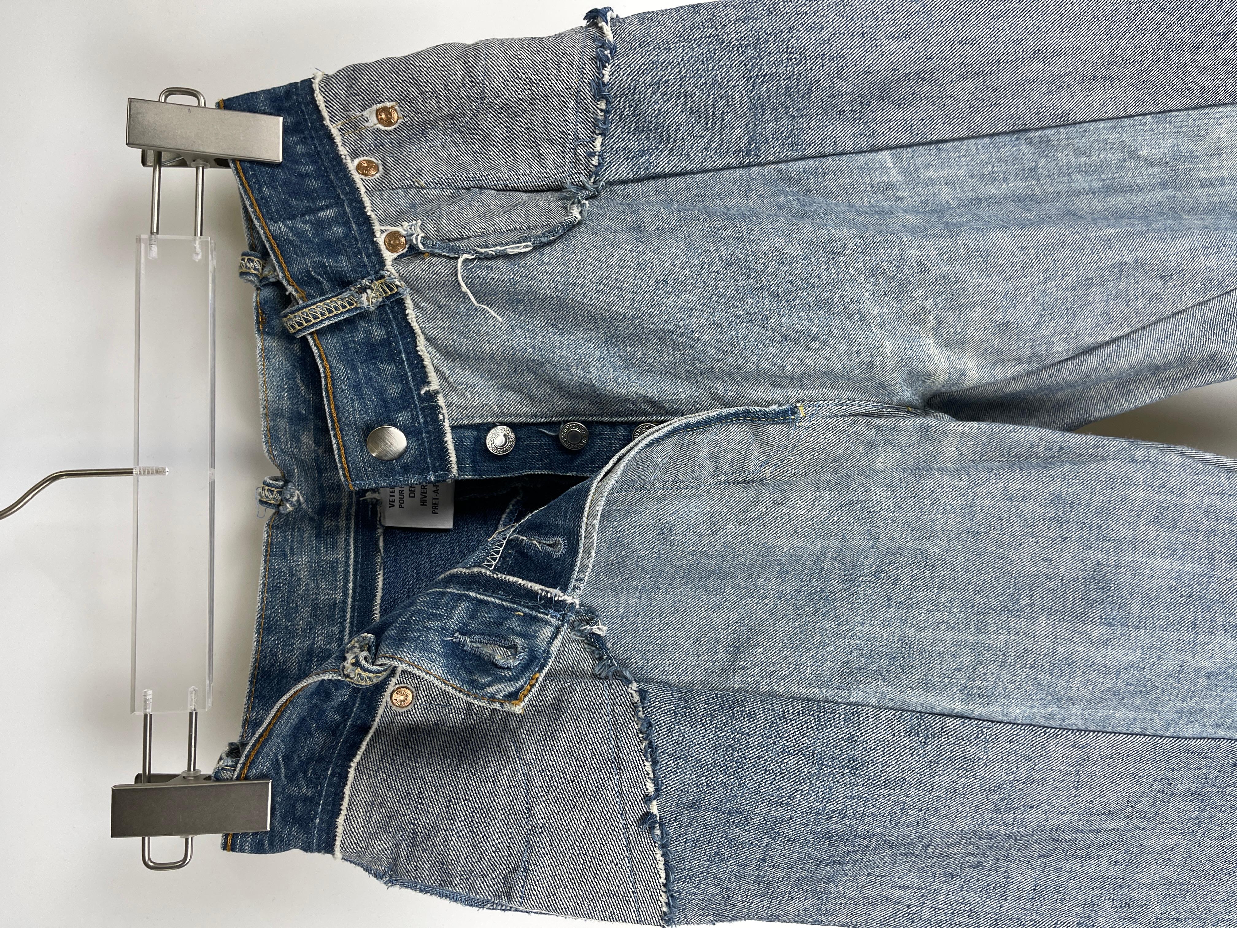 Vetements x Levi's 2017 Bearbeitete Jeans im Angebot 2
