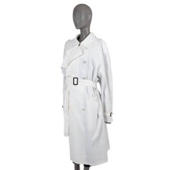 VETEMENTS x MACKINTOSH cream cotton 2017 TRENCH Coat Jacket S