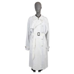 VETEMENTS x MACKINTOSH cream cotton 2017 TRENCH Coat Jacket S