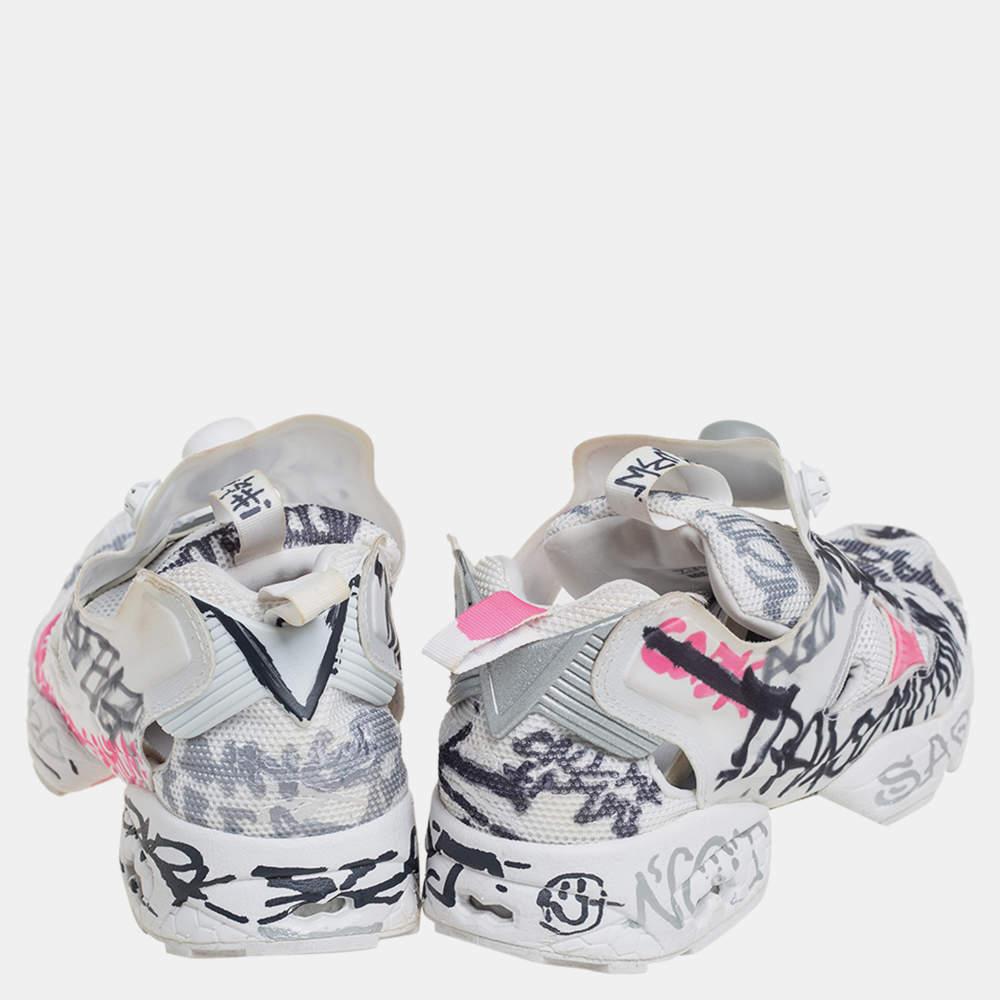 Reebok instapump cheap fury vetements doodle