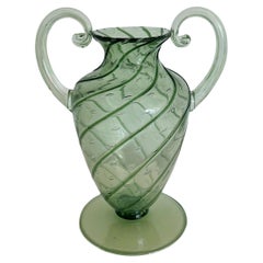 Vetreria Fratelli Toso Soffiato Vase, Italy, 1930s