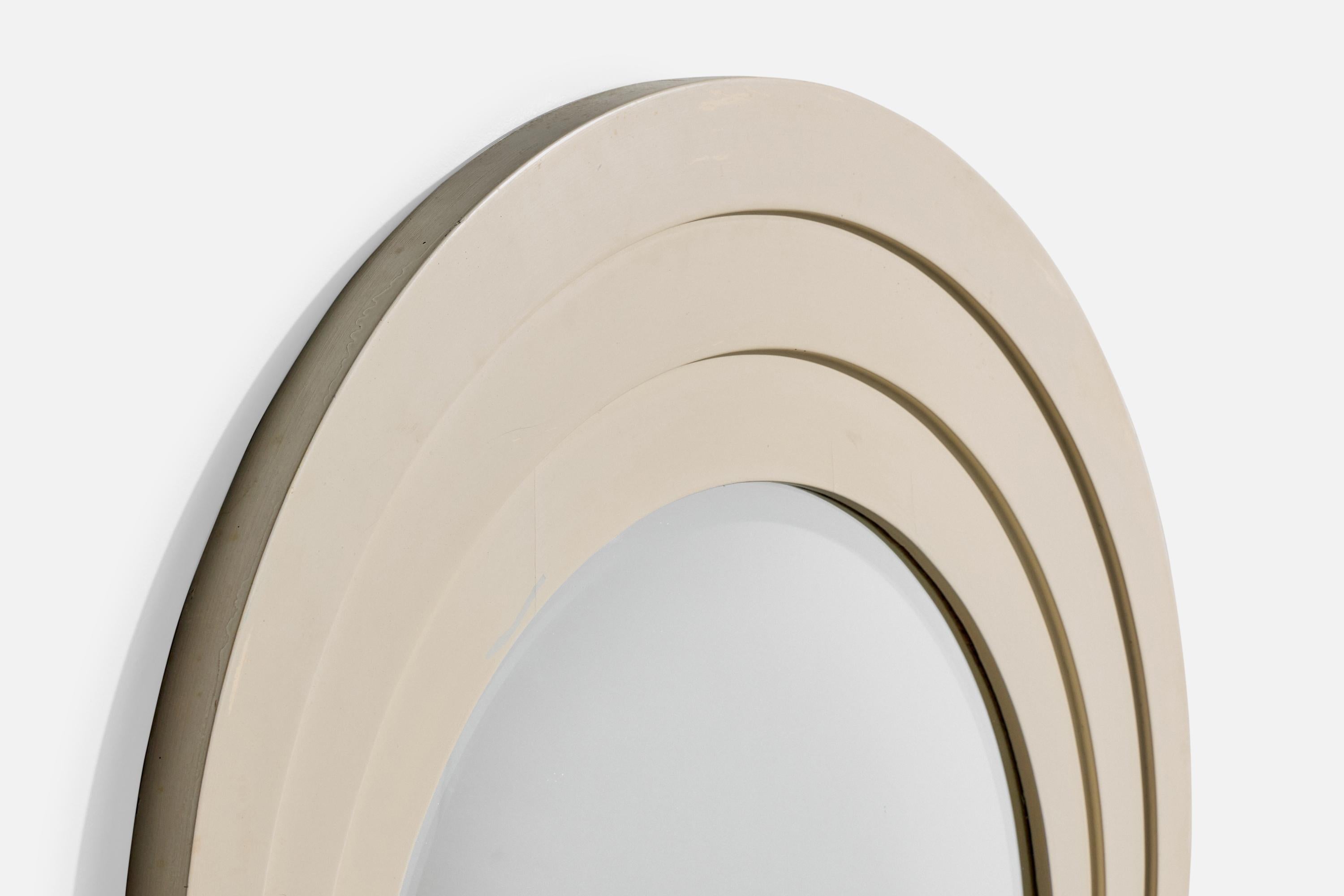 Vetreria Grazi Daniele, Miroirs muraux, Wood, Italie, années 1960 Bon état - En vente à High Point, NC