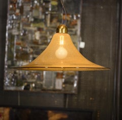 Vetreria Vistosi Golden Glass Pendant