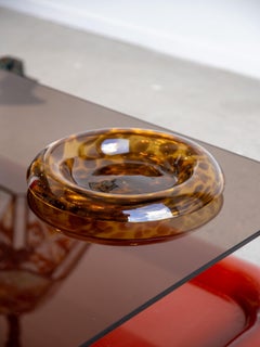 Vetri Empoli for Christian Dior Amber Murano Glass Centerpiece
