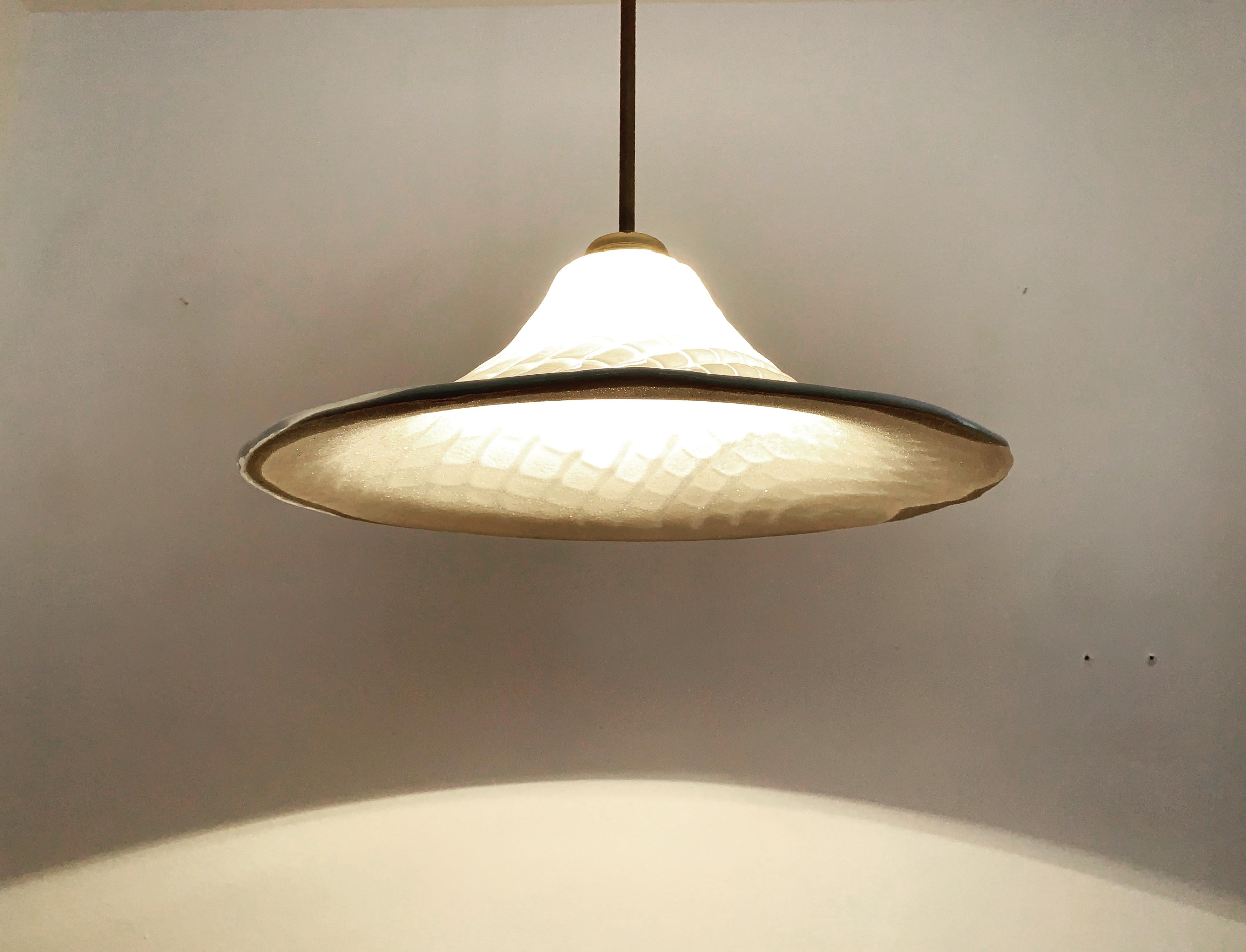 Lampada a sospensione in vetro di Murano di Vetri in vendita 4