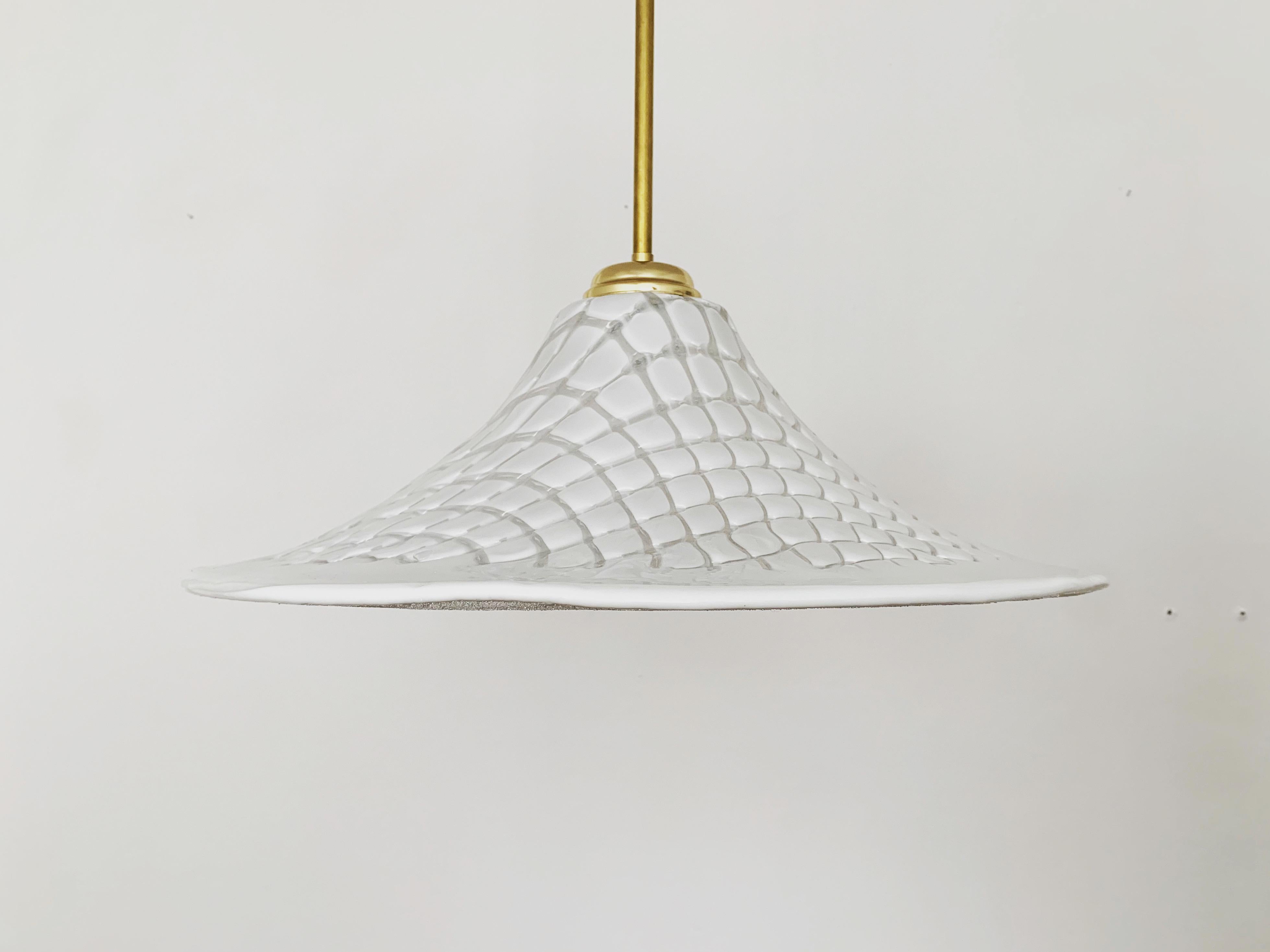 Italian Vetri Murano Glass Pendant lamp For Sale