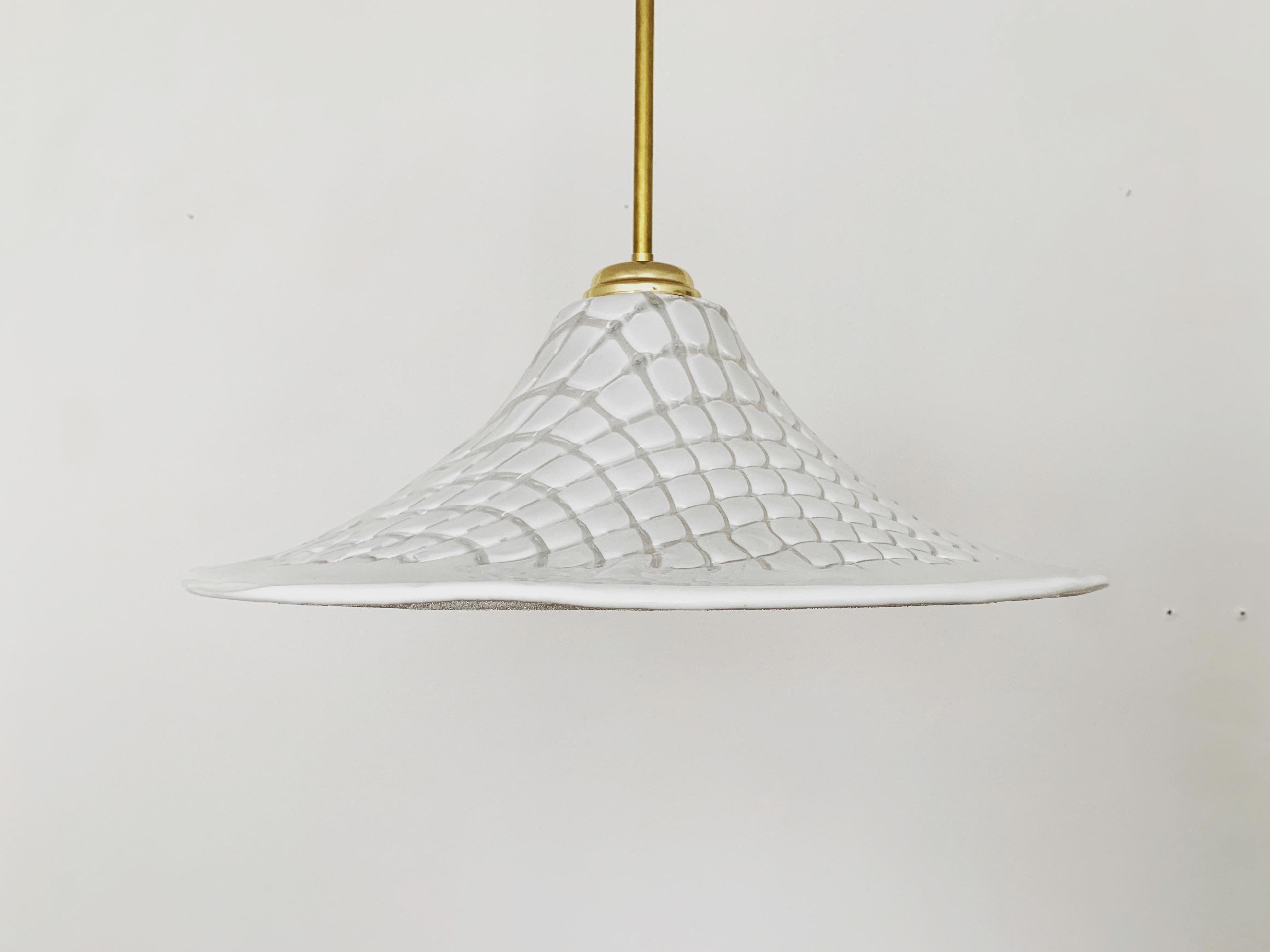 Lampada a sospensione in vetro di Murano di Vetri In condizioni buone in vendita a München, DE