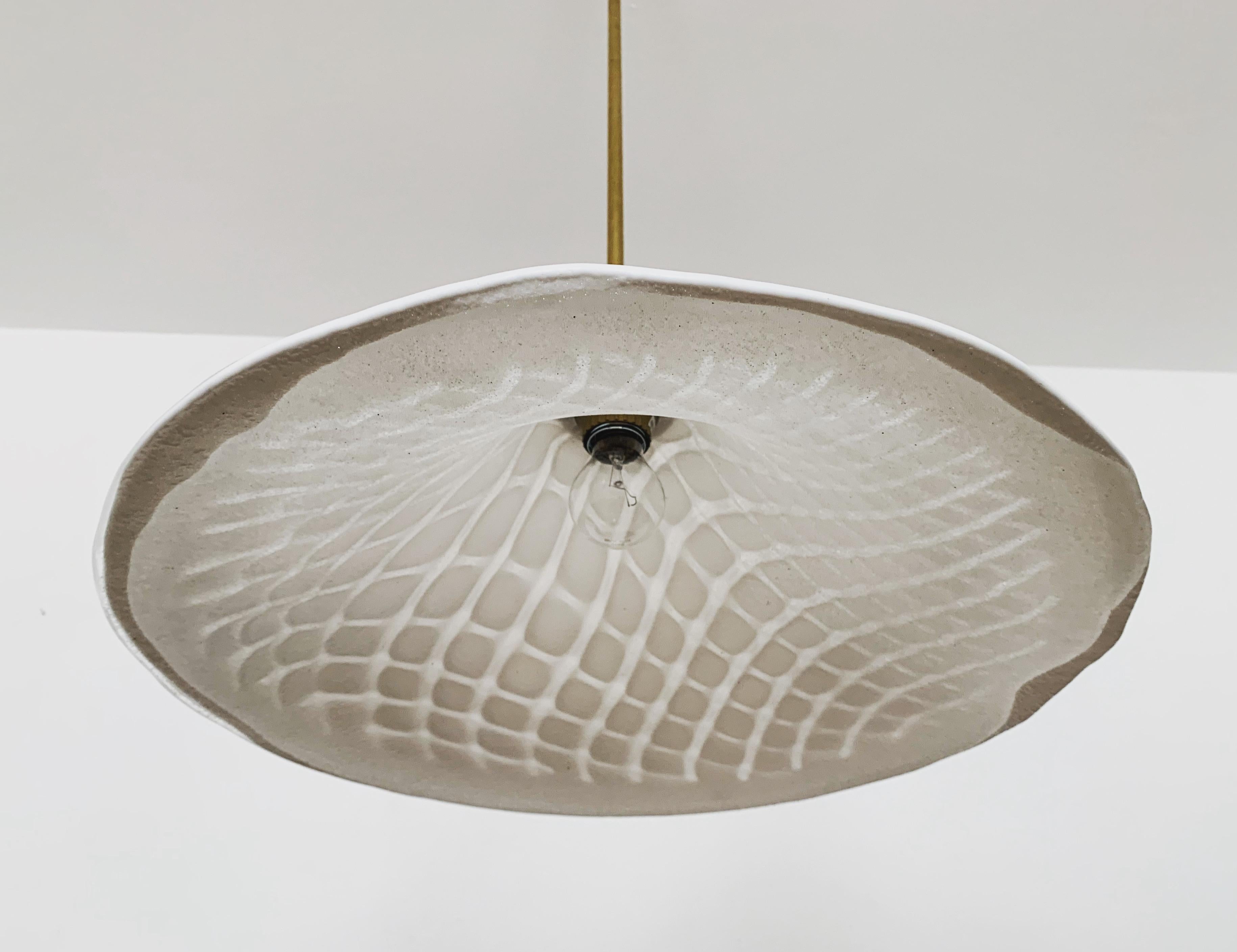 Metal Vetri Murano Glass Pendant lamp For Sale