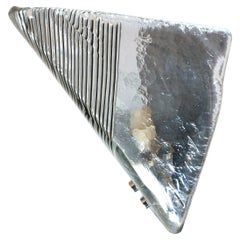 Vetri Murano-Eisglas-Wandleuchte, 1970