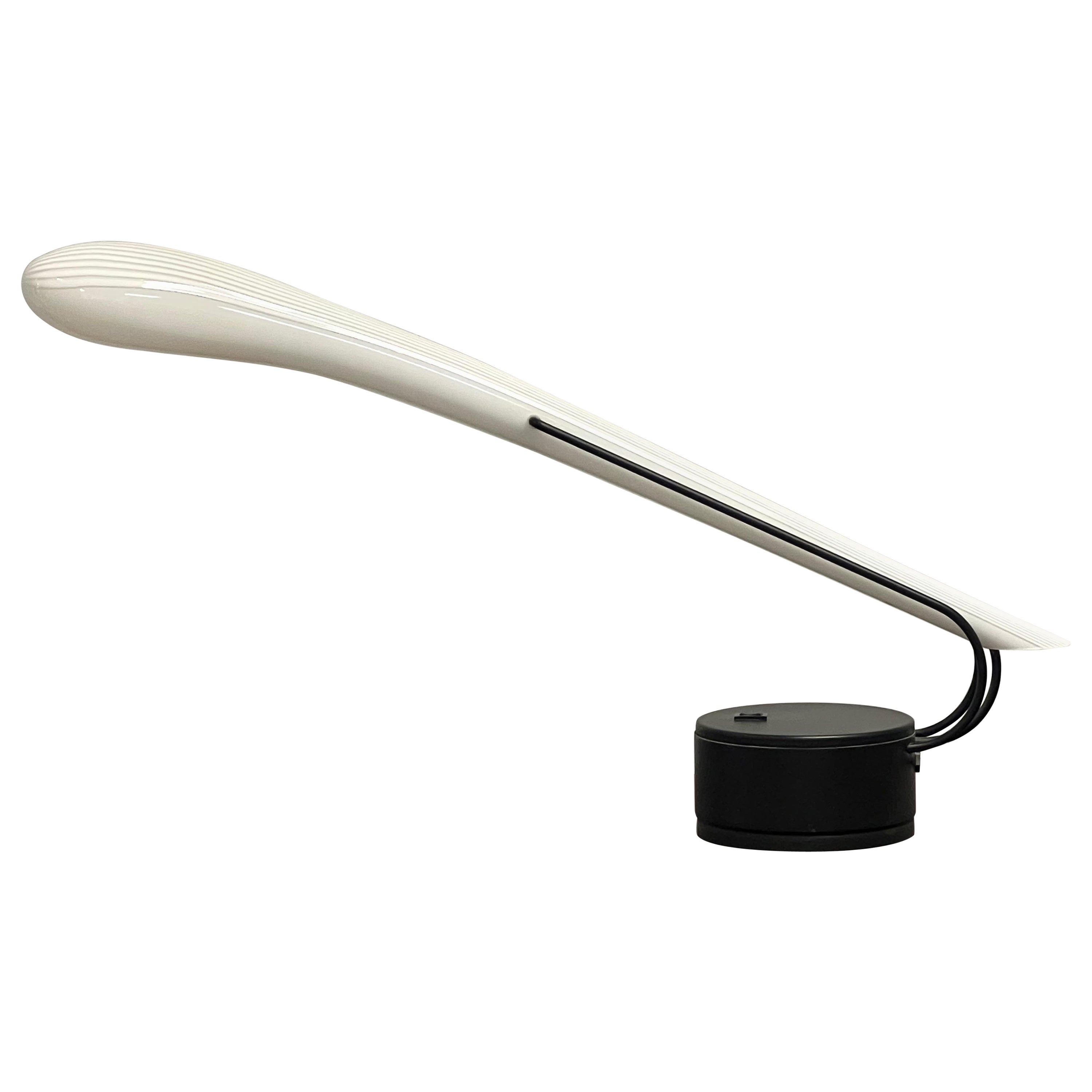Vetri Murano-Tisch-Schreibtischlampe, Effrete Tagliapietra 1980er Jahre im Angebot