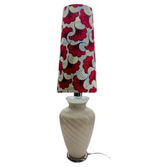Lampada da tavolo di Vetri Murano con vetro soffiato e motivo a vortice