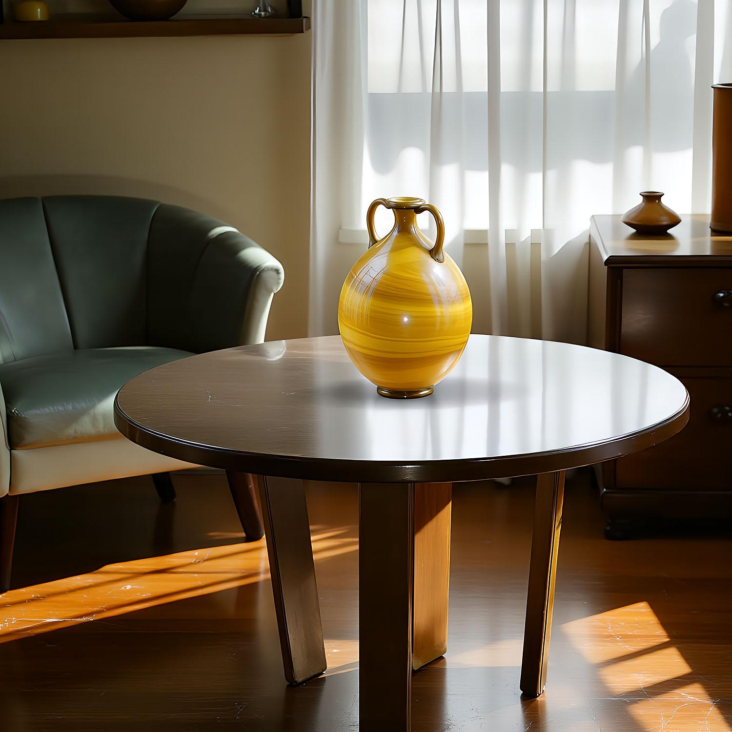 Vaso in Vetro Calcedonio di Napoleone Martinuzzi per Venini Murano, 1930 ca. in vendita 4