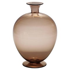 Vetro Soffiato 'Caravaggio' Glass Vase by Vittorio Zecchin for Venini Murano