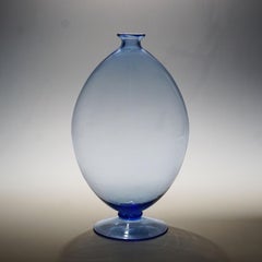 Vetro Soffiato Glass Vase attr. to Venini or Cappellin Murano 1920s