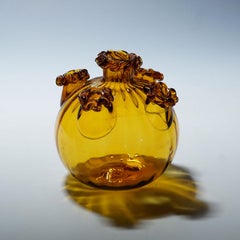 Vase en verre Vetro Soffiato de Vittorio Zecchin pour Venini Murano 1921