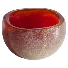 Ciotola in Vetro Sommerso di Carlo Scarpa per Venini Murano, 1930 ca.