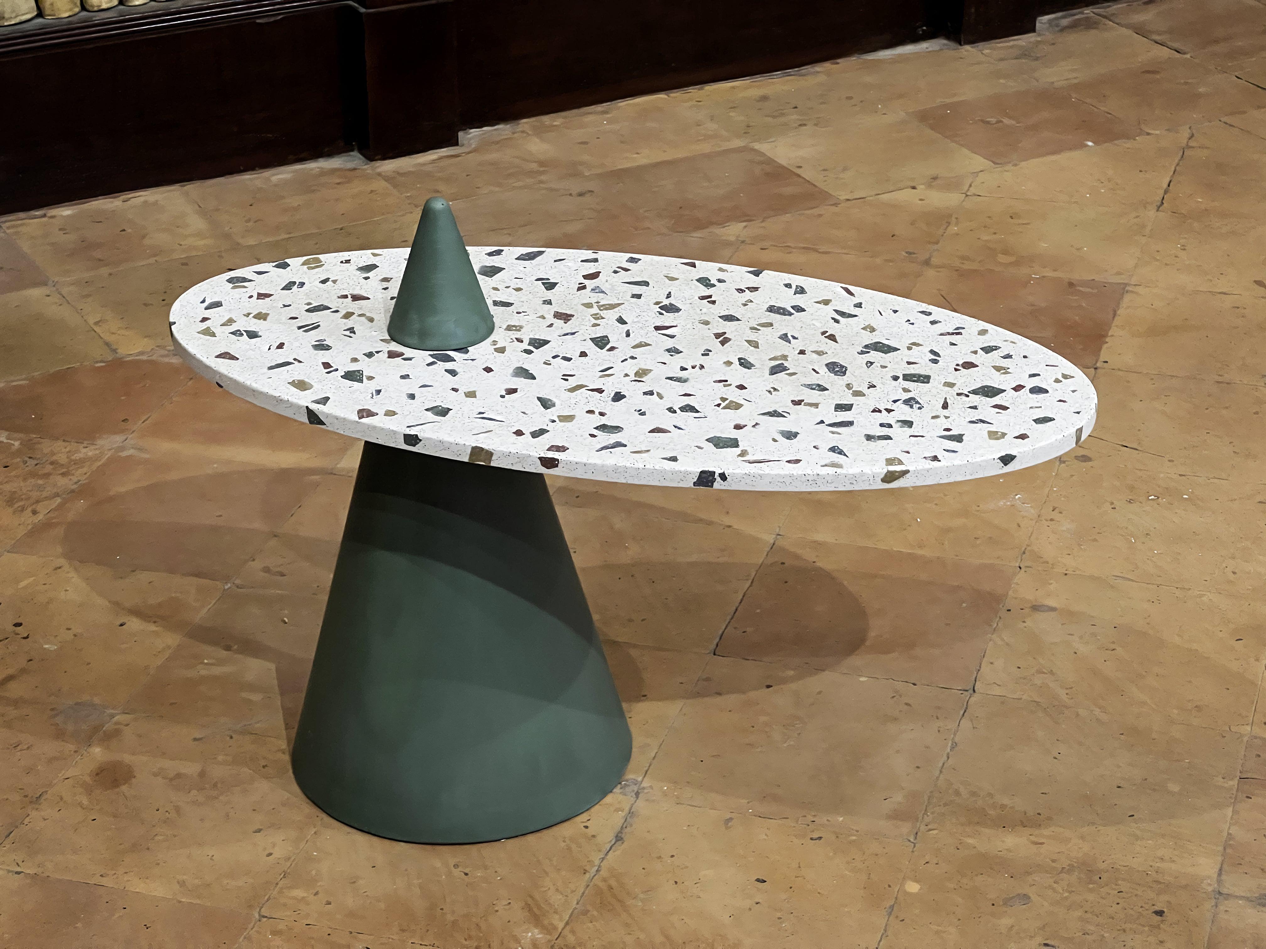 Vetta Concrete and Terrazzo Coffee Table by Studio Algoritmo for Forma&Cemento  For Sale 1