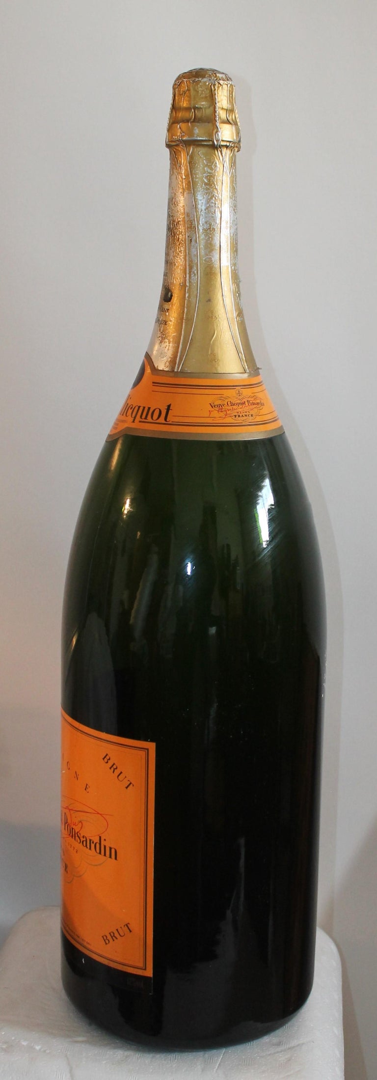Veuve Clicquot Large Champagne Bottle at 1stDibs