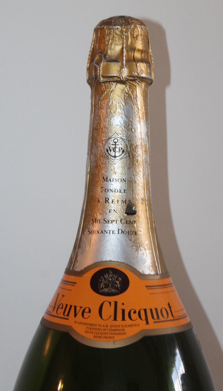 Veuve Clicquot Large Champagne Bottle at 1stDibs